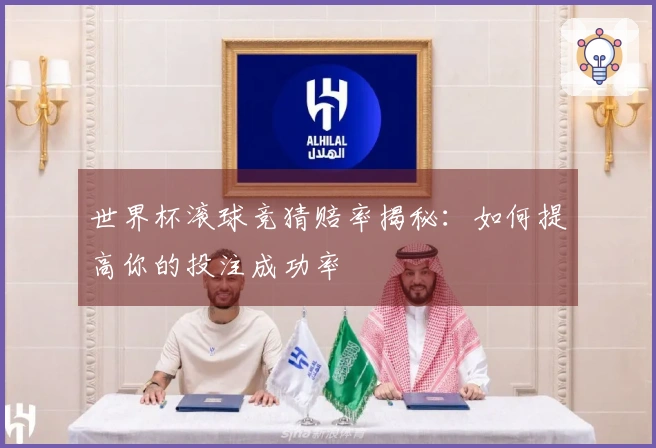 世界杯滚球竞猜赔率揭秘：如何提高你的投注成功率